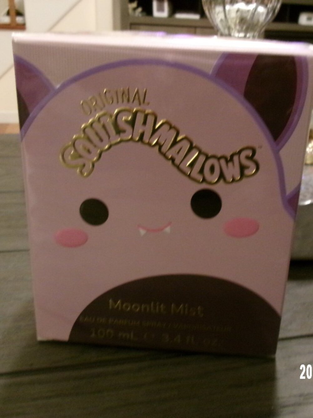 Squishmallows MOONLIT MIST Eau de Parfum Spray 3.4oz APPLE PEAR MUSK ETC Scent